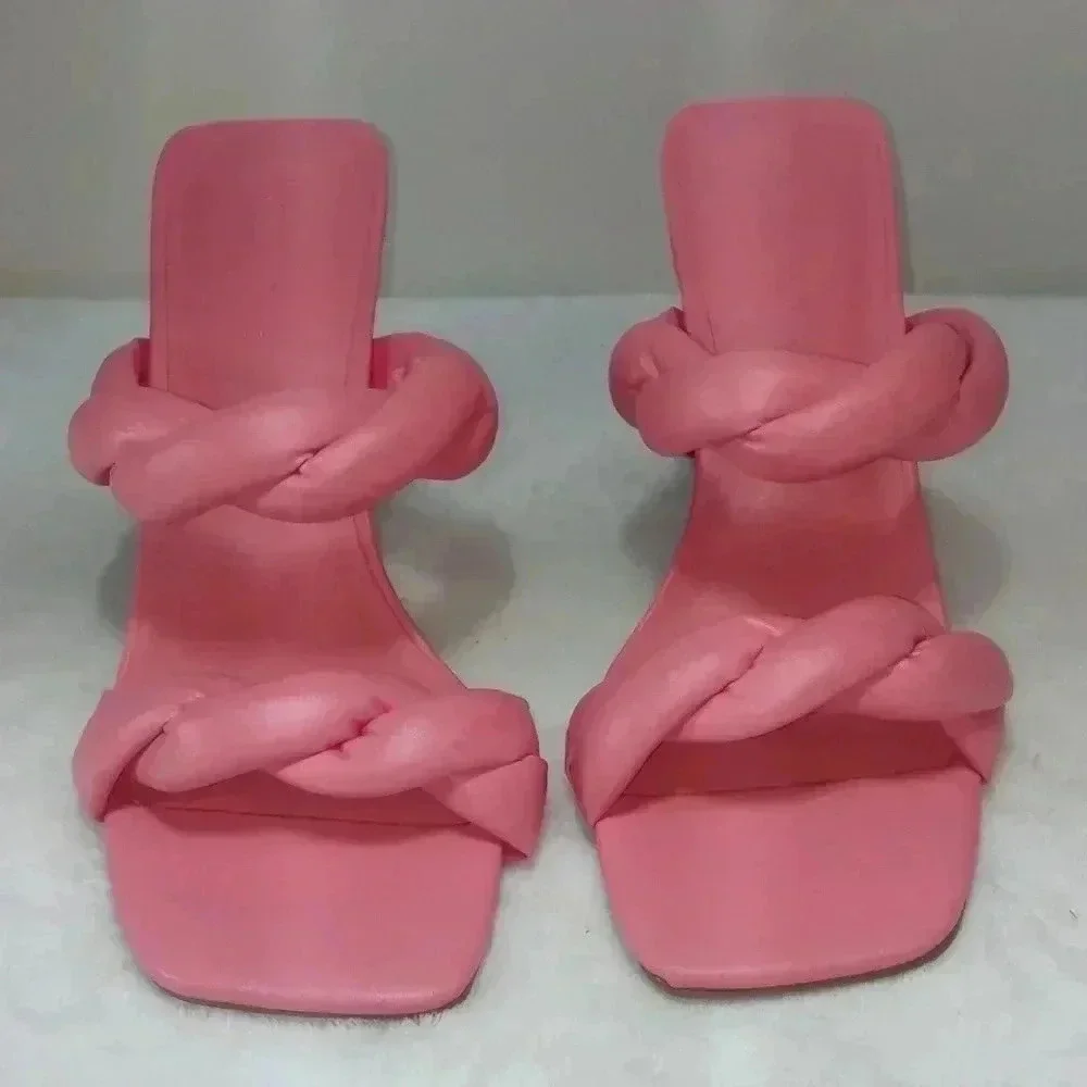 Open edit twist sandal